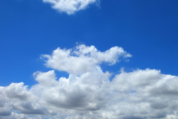 blue sky clouds,Blue sky with clouds.