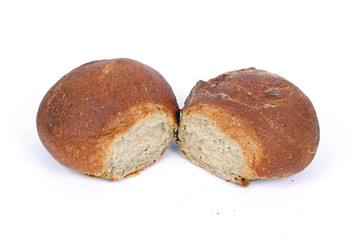 Zwei Hälften des Kartoffelbrots