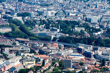 Zurich mountain Uetliberg, Switzerland