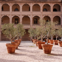 inner courtyard vieille charité marseille