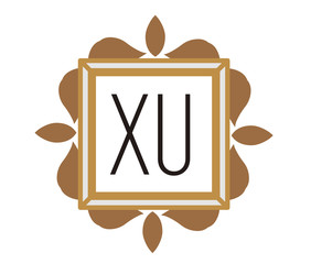 XU Initial Logo for your startup venture