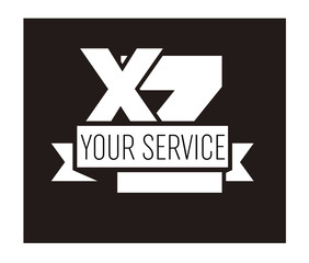 XZ Initial Logo for your startup venture
