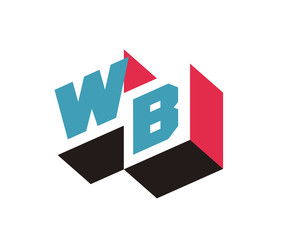 WB Initial Logo for your startup venture