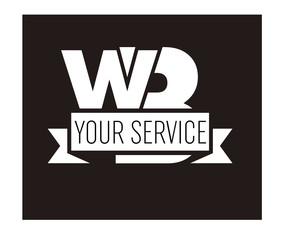 WB Initial Logo for your startup venture