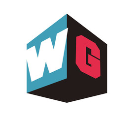 WG Initial Logo for your startup venture