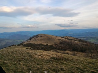 Panorama su montagna