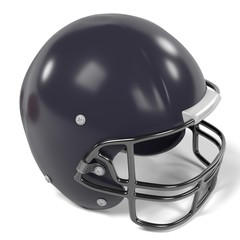 Naklejka premium 3d renderings of football helmet