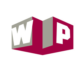 WP Initial Logo for your startup venture
