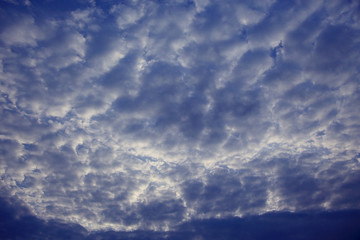 Fototapeta na wymiar gloomy gray sky texture cloud
