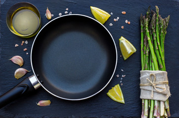 Organic fresh asparagus