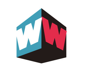 WW Initial Logo for your startup venture