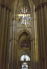 Interior of the Toledo Cathedral.