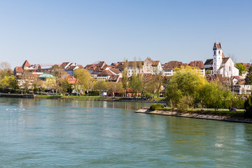 Cityscape view of Aarau, Switzerland