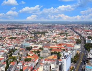 Berlin aerial view