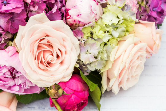 Wedding flowers table decoration