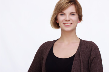 Obraz premium Happy woman portrait