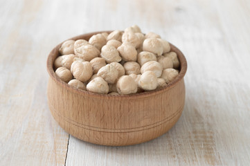 Chick-pea, chickpeas. Food photography.