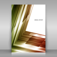 Annual report design.