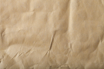 Textured surface of old baking paper