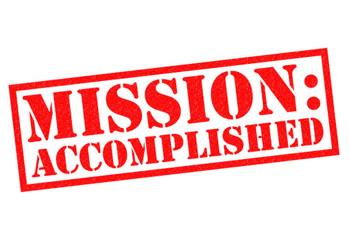 Mission Accomplished" Images – Browse 834 Stock Photos, Vectors, and Video  | Adobe Stock