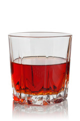 booze in a glass