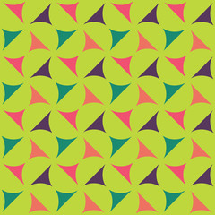 Vector modern seamless colorful geometry pattern, color abstract geometric background, pillow multicolored print, retro texture, hipster fashion design