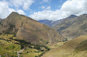 Naklejka premium Pisac Sacred Valley - Peru