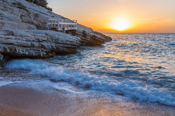Sonnenaufgang am Meer