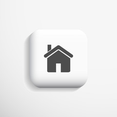 Home 3d Icon. Vector eps10.