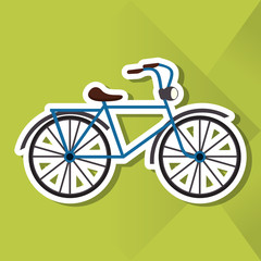 Fototapeta premium Icon design of bike , vector illustration