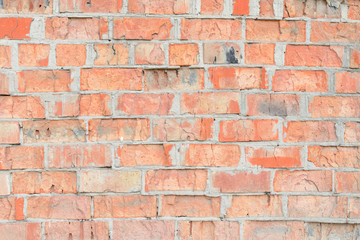 Brick texture with scratches and cracks