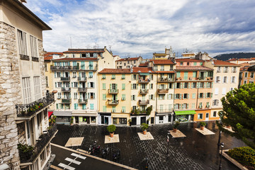 Obraz premium Nice Old Town architecture