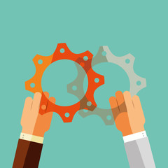 teamwork concept design 