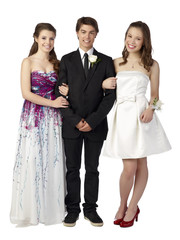 smiling teenager on prom © Dan Kosmayer