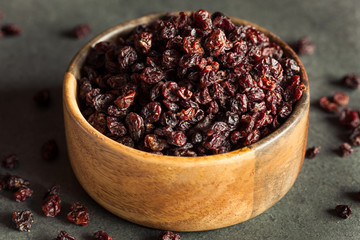 Homemade Dry Black Currants