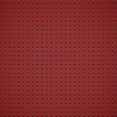 Red metallic background.