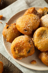 Deep Fried Chocolate Cream Cookies