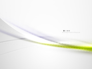 Yellow wave abstract background