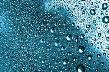blue water drops texture