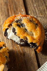 Deep Fried Chocolate Cream Cookies