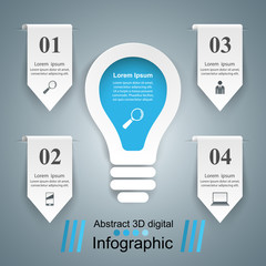 Business Infographics origami style Vector illustration. 