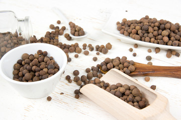 Allspice Seed Heaps