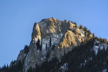 Schober mountain in Fuschl am See, Austria, 2016