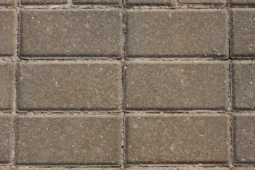 Фон тротуарной серой плитки