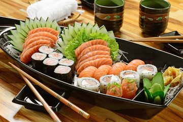 Japanese food boat