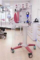 The image of a dental anesthesiology machine
