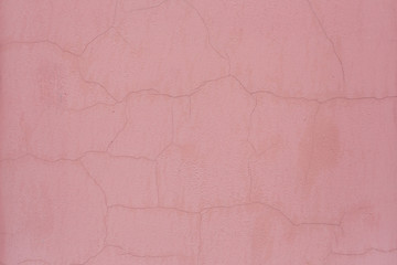 Old painted wall with cracks texture 