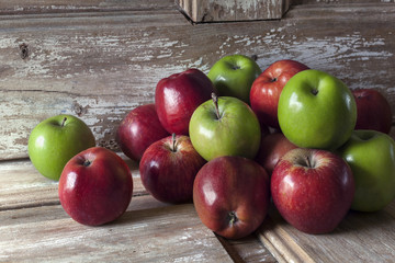 Pommes Rouges et Vertes