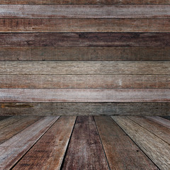Old wood room.