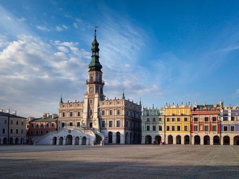 Rynek Gł&oacute;wny w Zamościu